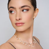 Button Pearl Stud Earrings