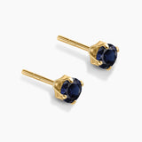 Square Cut Stud Earrings