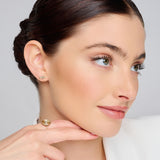 Gold Firefly Botanic Stud Earrings