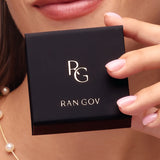 Pearl & Gold Flexi Cable Wrap Ring