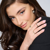 Pave Diamond and Gold Ring