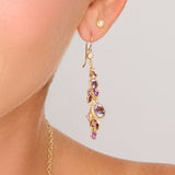 Mixed Gemstone & Drop Earrings