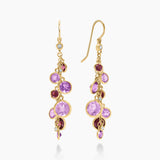 Mixed Gemstone & Drop Earrings