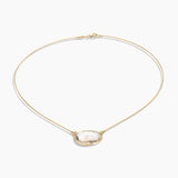 Anamorphic Cut Gemstone Necklace